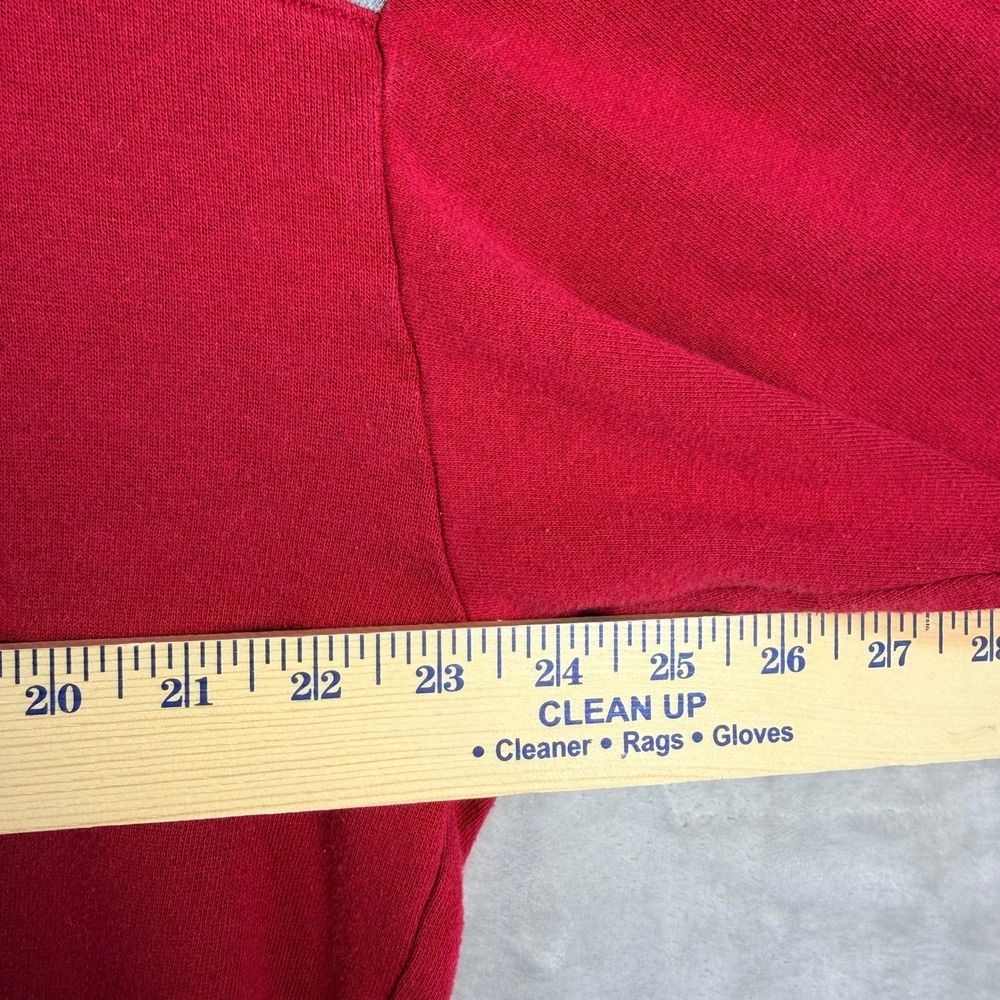 PINK Victoria's Secret Hoodie Women Medium Red Gray Gamecock Nation NCAA - Picture 5 of 7